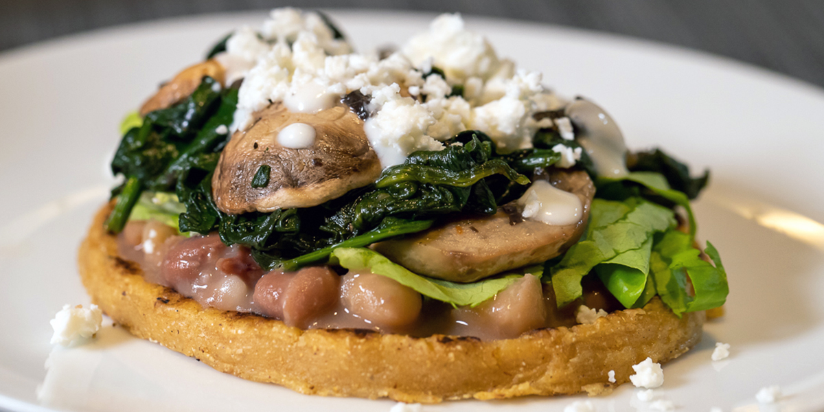 Receta de Sopes Vegetarianos